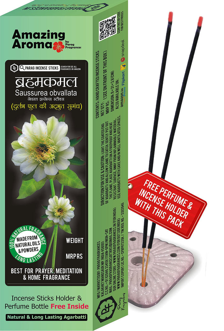Bramah Kamal Incense | Rare, Floral, & Premium Aroma