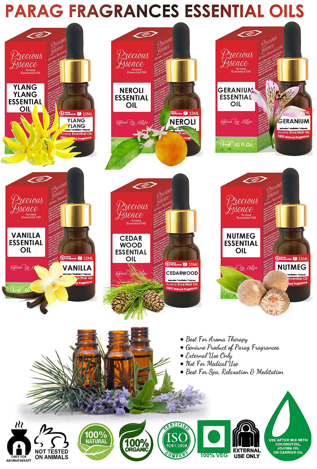 Saffron Essential Oil | Pure & Natural Aromatherapy Oil