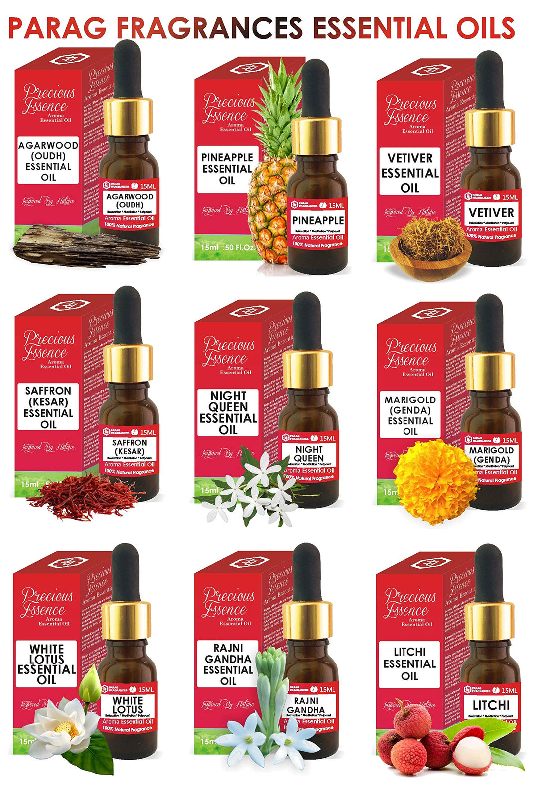 Saffron Essential Oil | Pure & Natural Aromatherapy Oil