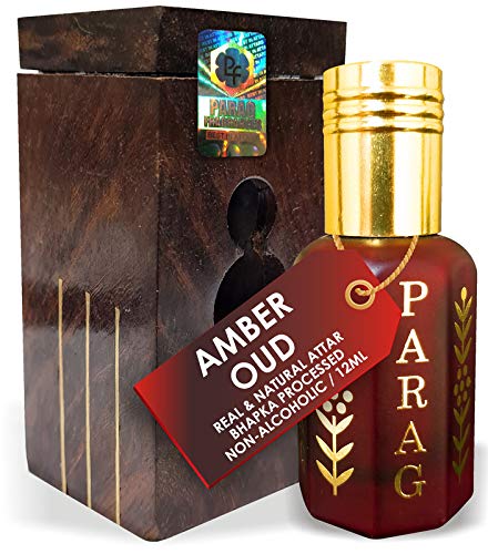 Parag Fragrances Wood Collection 12ml Oud/Oudh Attar (Amber Oud)