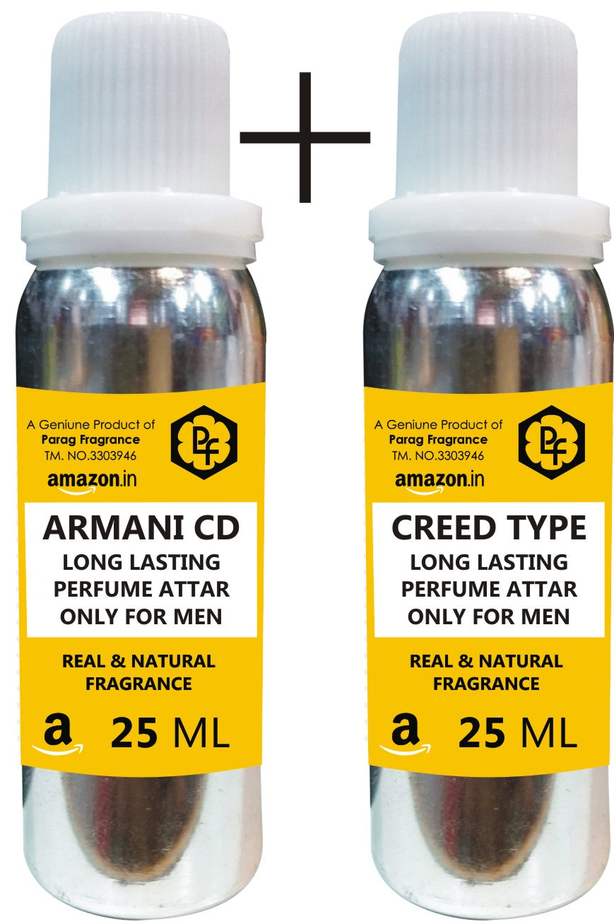 ARMANI CD TYPE AND CREED TYPE 25 ML EACH