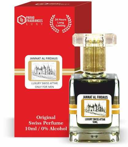 Jannat Al Firdaus Attar 12ml Swiss-Style Long-Lasting – Parag