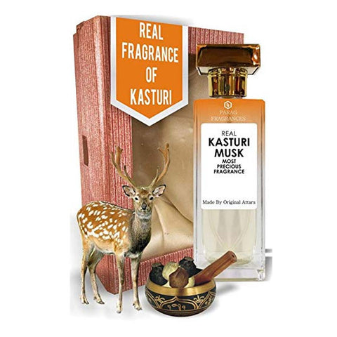 Kasturi Musk Perfume 60ml Unisex Long-Lasting Scent – Parag