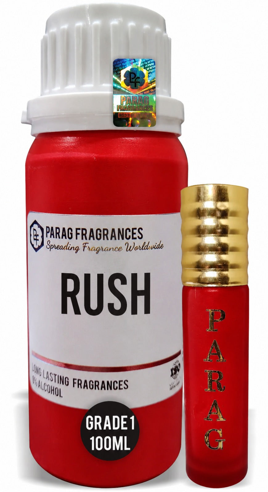 Parag Fragrances.   Rush 100 ml Attar