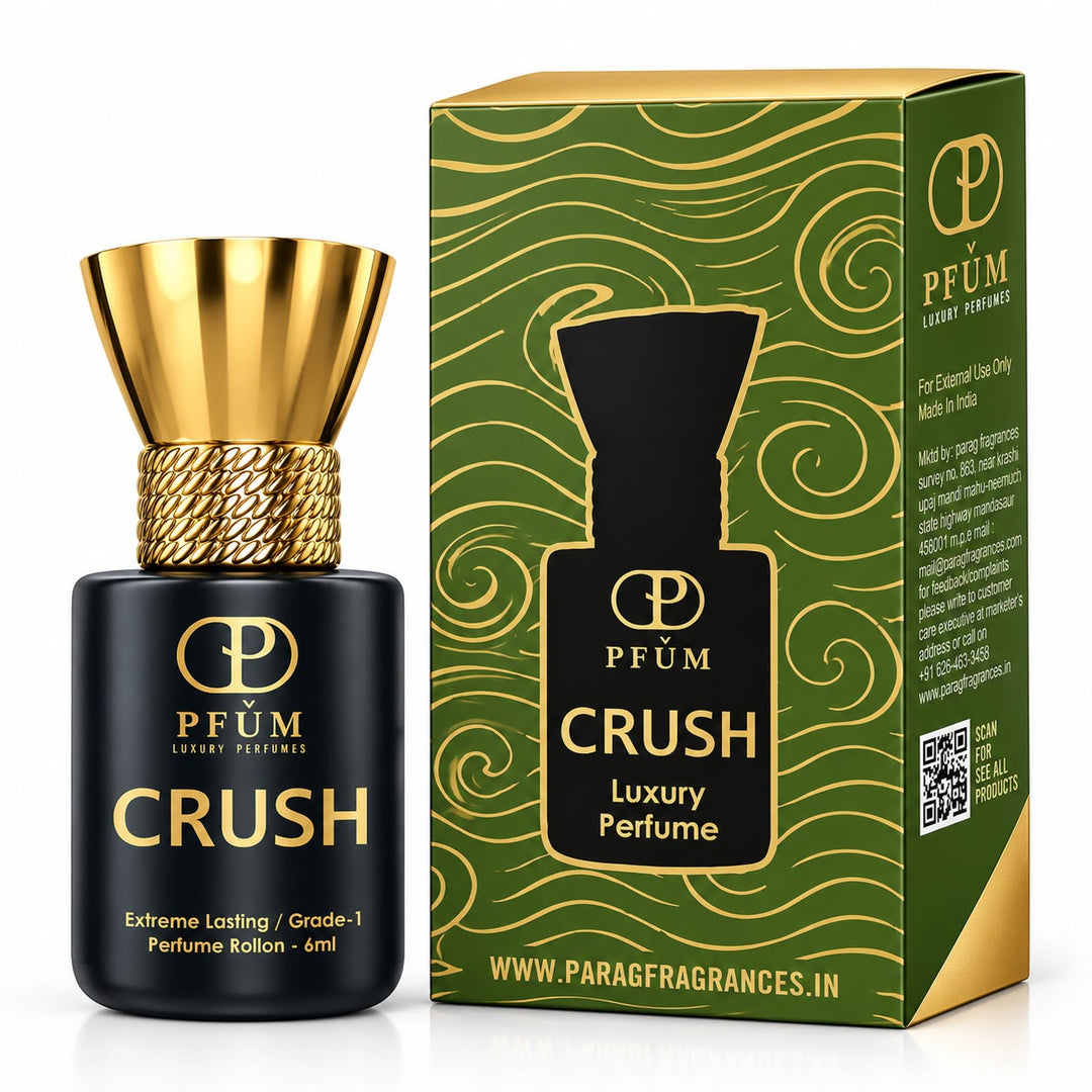 Parag Fragrances PFUM Crush Luxury Perfume Roll On 6 ml, Extreme Lasting Grade-1 Fragrance