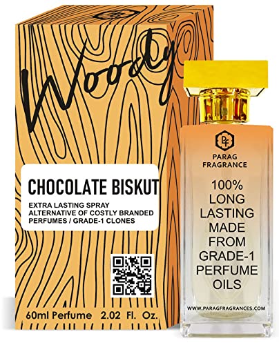 Parag Fragrances Chocolate Biskut Perfume 60Ml / Perfume For Men Long Lasting Smell / Premium Luxery Perfume / Extra Lasting 24 Hours Perfume