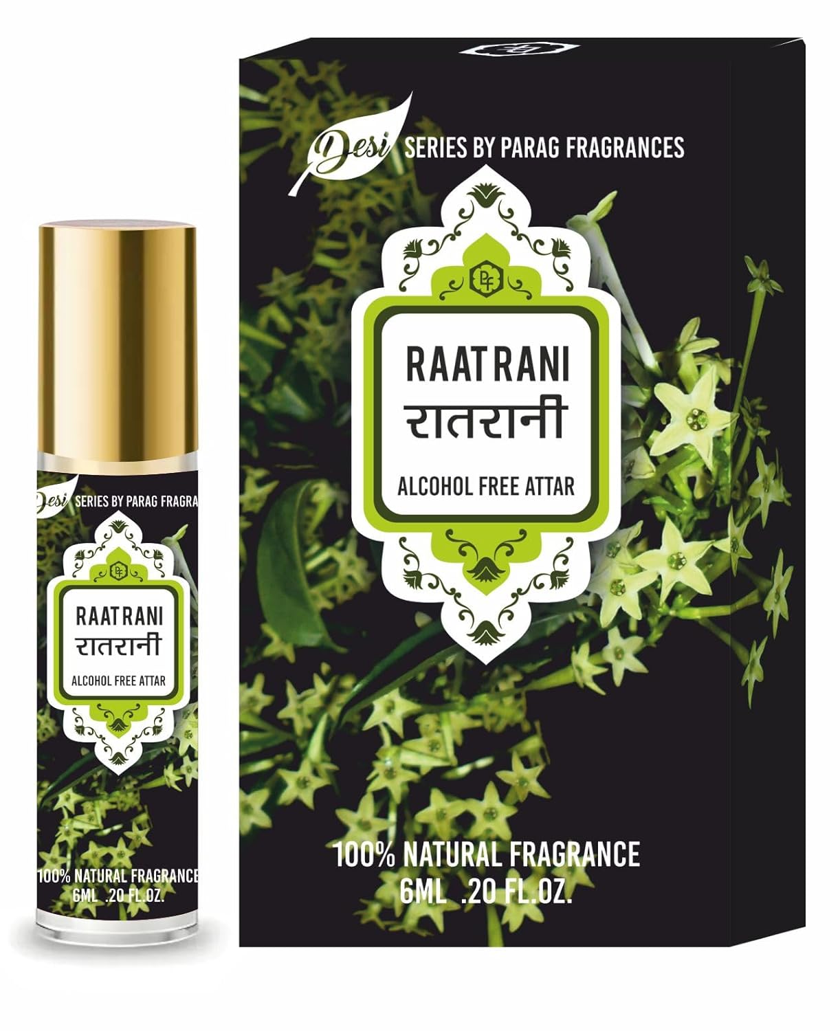 Parag Fragrances Rail Soil Premium Attar - 6ml Natural Wood Attar In Handcrafted Bottle, Alcohol-Free & Long Lasting