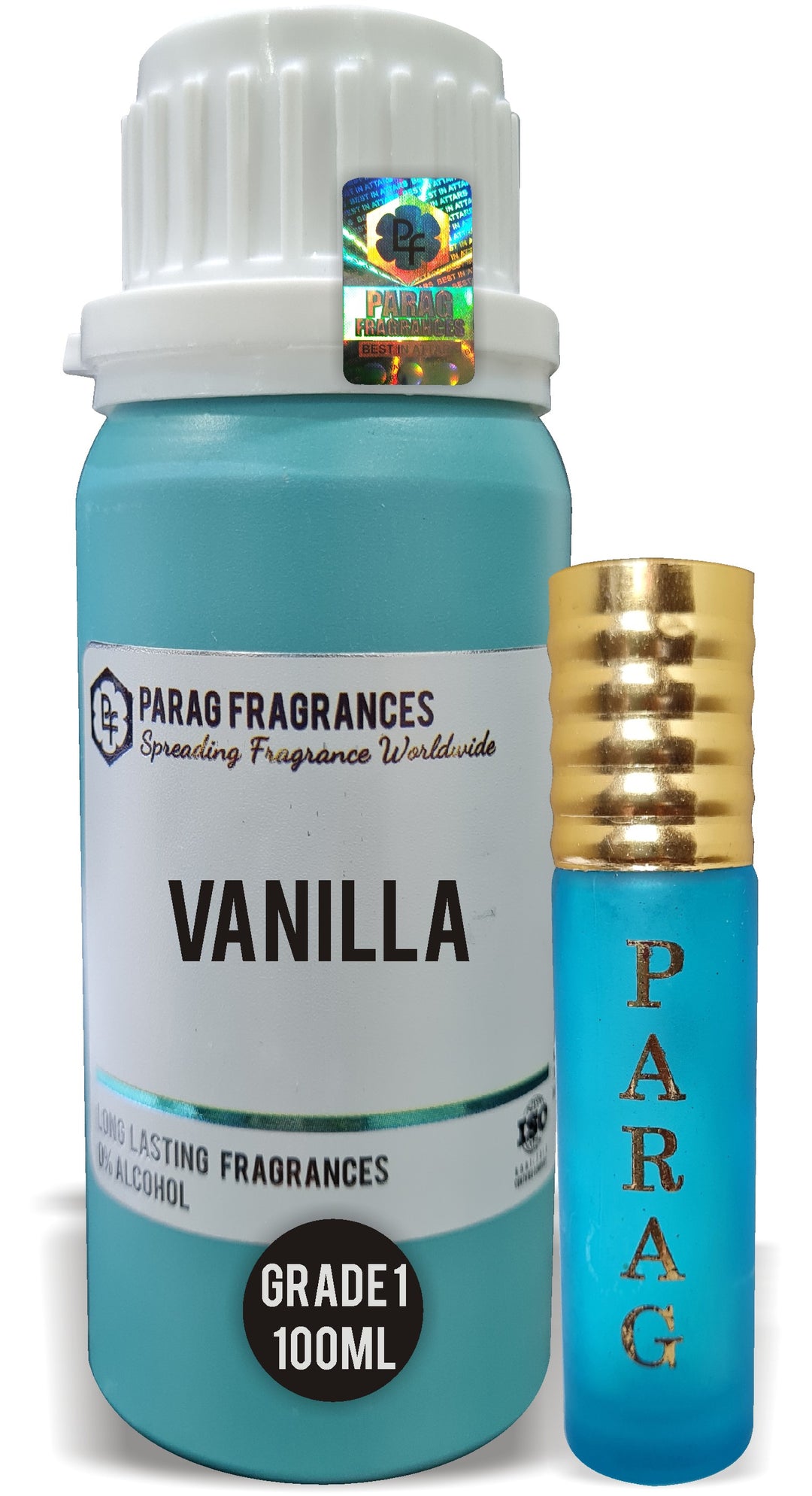 Parag Fragrances Vanilla Attar – 6ml Natural Perfume In Handcrafted Wood Bottle